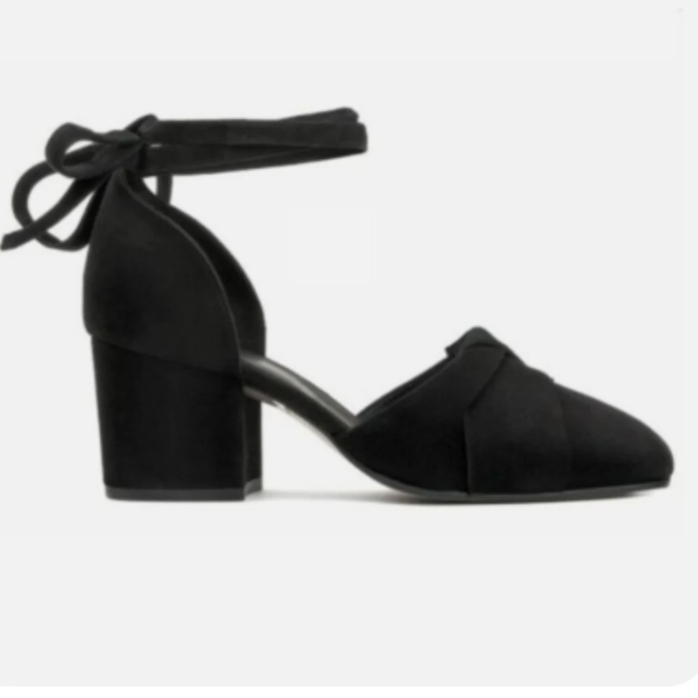 Hudson London Made In Portugal Nena Suede Heels Women's Size 8US/EUR 39